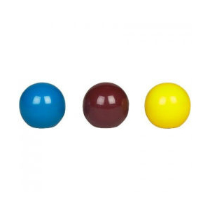 Allflex Color Knob Replacement Pack for Repeater Syringe (Red/Yellow/Blue)