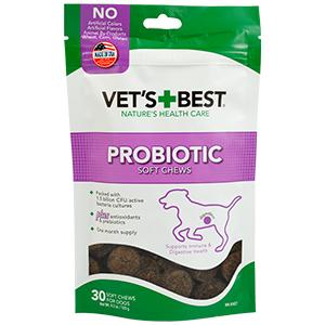 Vet's Best Probiotic Soft Chews for Dogs - 30 ct