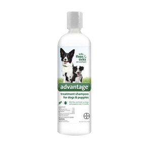 Advantage Flea & Tick Dog & Puppy Shampoo - 12 oz