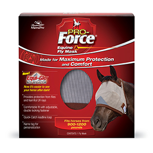 Pro-Force Equine Fly Mask without Ears