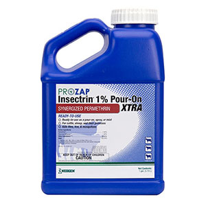 Prozap Insectrin 1% Pour-On Xtra - 1 gal