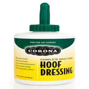 Corona Hoof Dressing with Brush - 32 oz