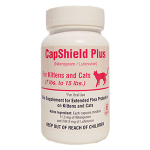 CapShield Plus for Cats 7-15 lb - 6 ct