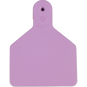 Z Tags No-Snag Calf Ear Tags - Purple Blank (25 Pack)