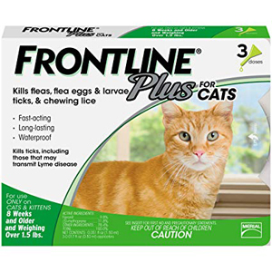 Frontline Plus for Cat Over 8 Weeks - 3 ct
