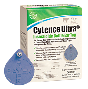 CyLence Ultra Insecticide Ear Tags (20 Pack)