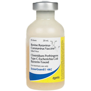 ScourGuard 4KC Cattle Vaccine 10 Dose - 20 mL (Keep Refrigerated)