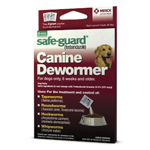 Safe-Guard Canine 3-Day Dose - 4 g