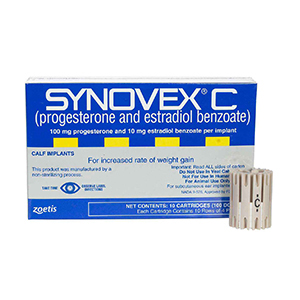 Synovex C Implant - 100 ct