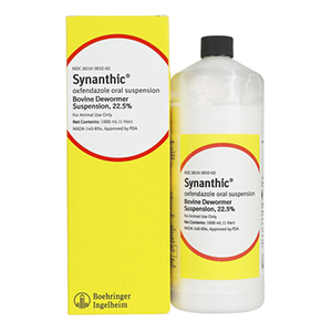 Synanthic 22.5% Broad Spectrum Dewormer - 500 mL