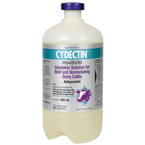 Cydectin Cattle Injectable Dewormer - 500 mL