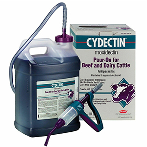Cydectin Cattle Pour-On Dewormer - 10 L