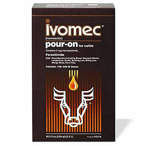Ivomec Pour-On Cattle - 2.5 L