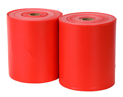 Sup-R Band Latex-Free Exercise Band - Twin-Pak - 100 yard - (2 - 50 yard boxes) - Red