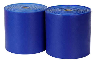 Sup-R Band Latex-Free Exercise Band - Twin-Pak - 100 yard - (2 - 50 yard boxes) - Blue