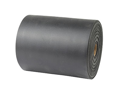 Sup-R Band Latex Free Exercise Band - 25 yard roll - Black - x-heavy