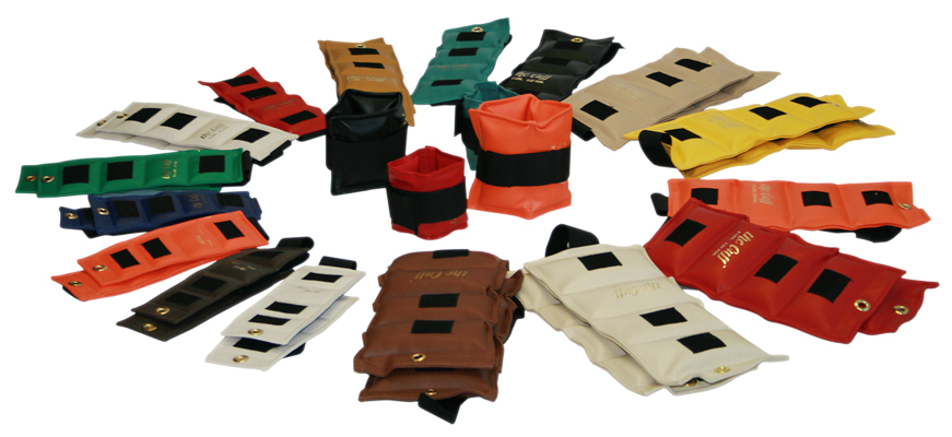 The Cuff Original Ankle and Wrist Weight, 32 Piece Set (2 each: .25, .5, .75, 1, 1.5, 2, 2.5, 3, 4, 5, 6, 7, 7.5, 8, 9, 10 lb.)