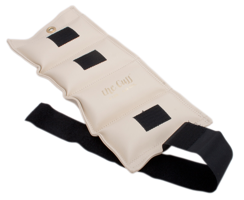 The Cuff Deluxe Ankle and Wrist Weight, Parchment (9 lb.)