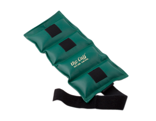 The Cuff Deluxe Ankle and Wrist Weight, Olive (12.5 lb.)