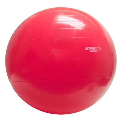 PhysioGymnic Inflatable Exercise Ball - Red - 38" (95 cm)