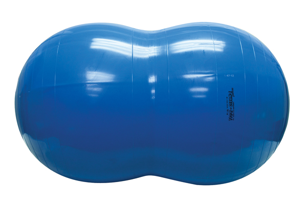 PhysioGymnic Inflatable Exercise Roll - Blue - 28" (70 cm)