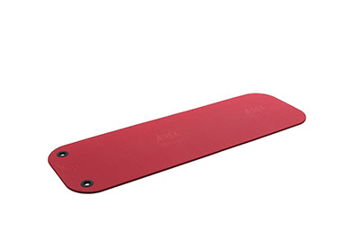 Airex Exercise Mat, Coronella 185, 72" x 23" x 0.6", Red, Eyelets