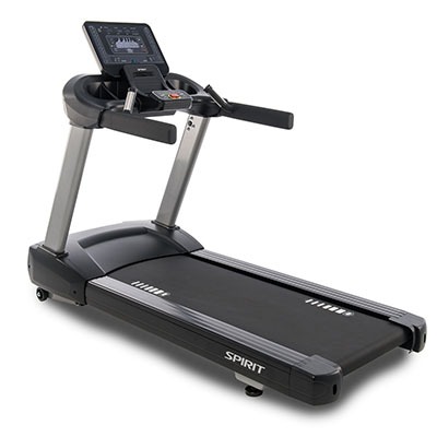 Spirit, CT850 Treadmill, 84" x 35" x 57"