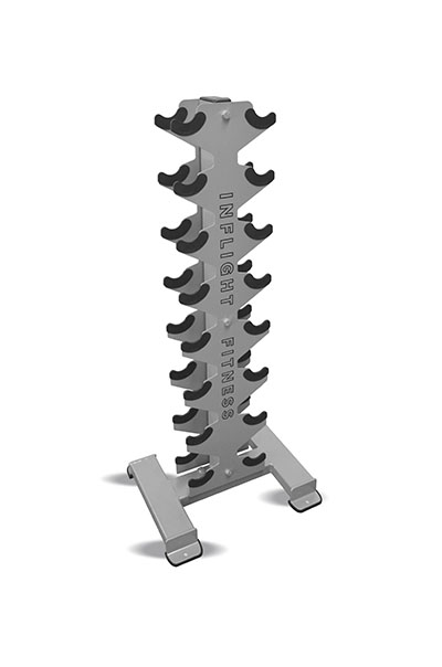 Inflight Fitness, 8-Pair Vertical Dumbbell Rack