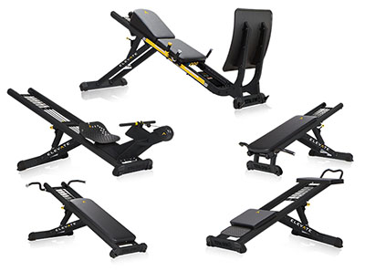 Total Gym ELEVATE Circuit; 5-piece; Includes Jump, Pull-Up, Press, Row ADJ and Core ADJ