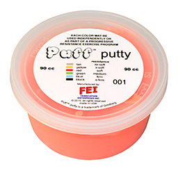Puff LiTE Exercise Putty - soft - red - 90cc