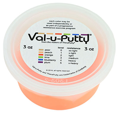 Val-u-Putty Exercise Putty - Orange (soft) - 3 oz
