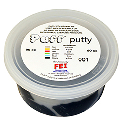 Puff LiTE Exercise Putty - x-firm - black - 90cc