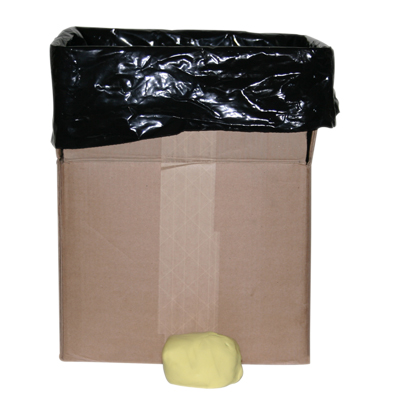 CanDo Antimicrobial Theraputty Exercise Material - 50 lb - Yellow - X-soft
