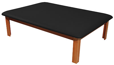 Mat Platform Table 4 1/2 x 6 ft. Black
