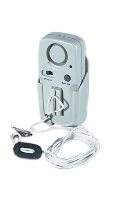 Basic magnetic pull-cord patient sensor alarm