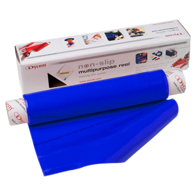 Dycem non-slip material, roll, 8"x6-1/2 foot, blue