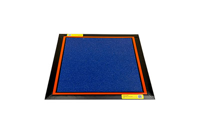 Dycem, CleanZone Floor Mat System, 4' x 6.5', Cobalt