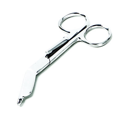 ADC Lister Bandage Scissors with Clip, 5 1/2", Stainless Steel