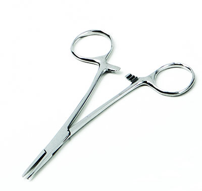 ADC Kelly Hemostatic Forceps, Straight, 5 1/2", Stainless