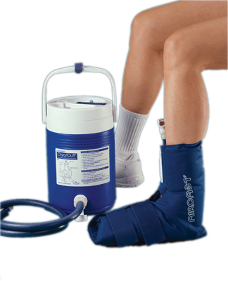 AirCast CryoCuff - Ankle with gravity feed cooler