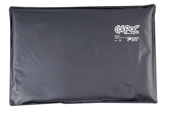 ColPaC Black Urethane Cold Pack - oversize - 12.5" x 18.5" - Case of 12