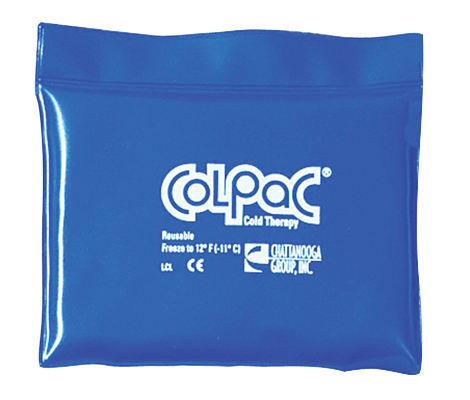 ColPaC Blue Vinyl Cold Pack - quarter size - 5.5" x 7.5"