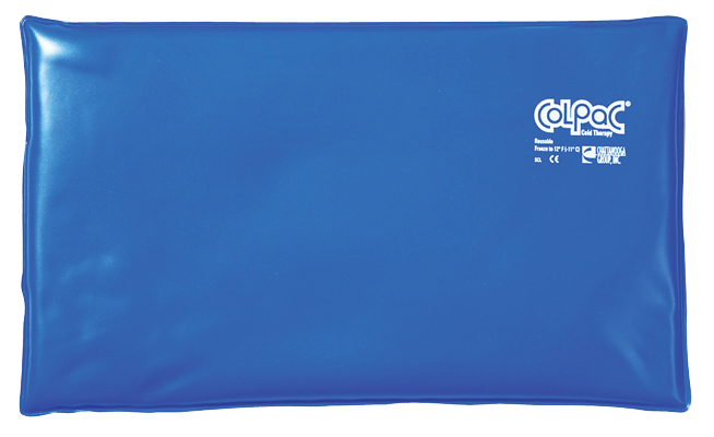 ColPaC Blue Vinyl Cold Pack - oversize - 11" x 21" - Case of 12
