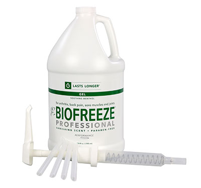 BioFreeze Professional Lotion - one gallon dispenser
