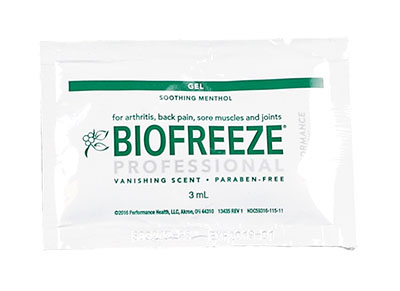 BioFreeze Professional Lotion - 3 gram packets, 1 each