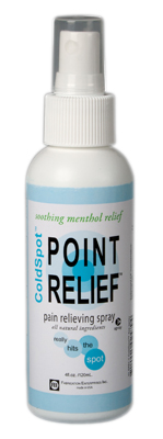Point Relief ColdSpot Lotion - Spray Bottle - 4 oz