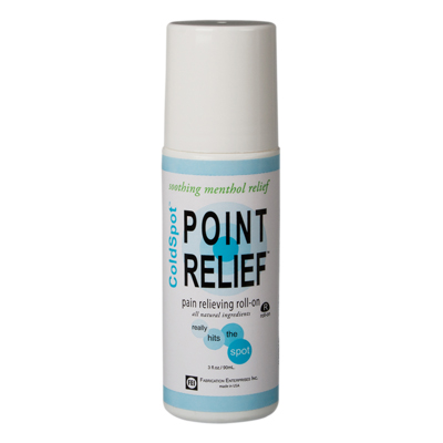 Point Relief ColdSpot Lotion - Roll-on Bottle - 3 oz