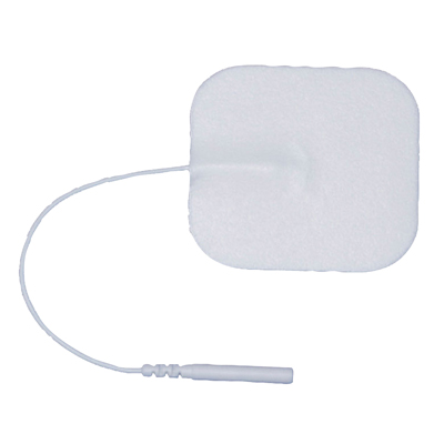 AdvanTrode Elite Electrode, 2" square, white foam, 40/box