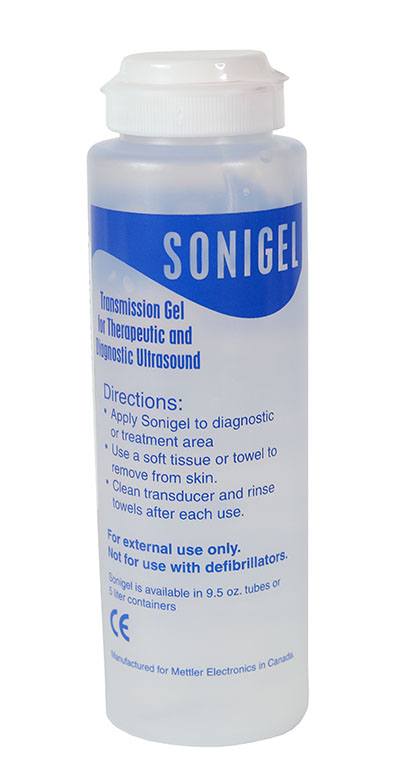 Sonigel Ultrasound couplet, 250 ml bottle