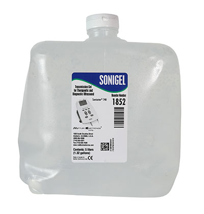 Sonigel Ultrasound couplet, 5 liter bottle, case of 4